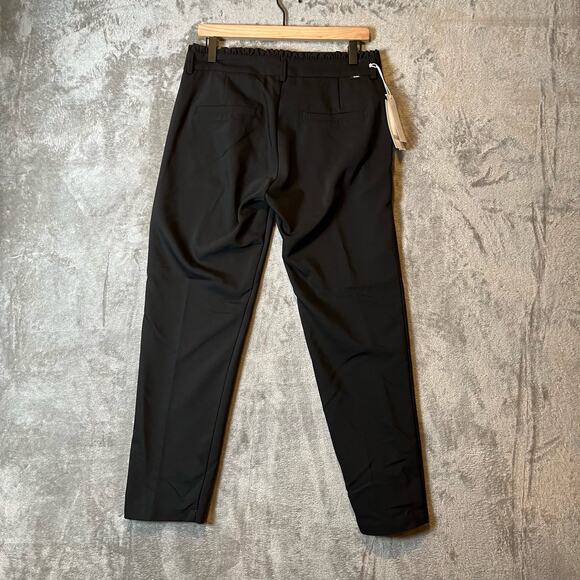 Reiko Leon Tapered Cigarette Fit Pants in Black Size 29 NEW - Picture 3 of 11